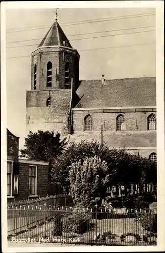 Ak Poortvliet Zeeland, Ned. Herv. Kerk