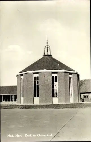 Ak Ouwerkerk Zeeland, Ned. Herv. Kerk