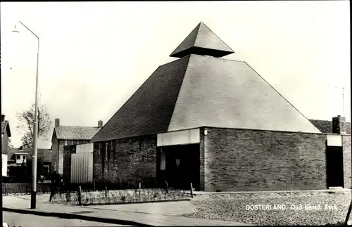 Ak Oosterland Zeeland, Ouf. Geref. Kerk