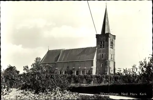 Ak Wemeldinge Zeeland Niederlande, Ned. Herv. Kerk