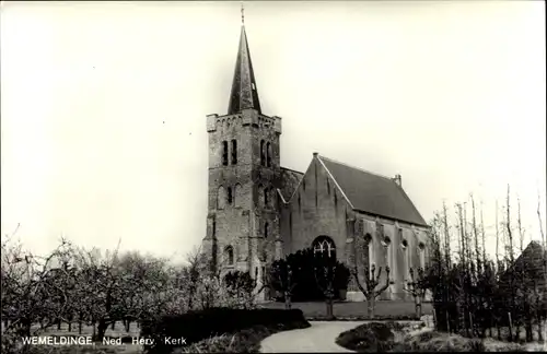 Ak Wemeldinge Zeeland Niederlande, Ned. Herv. Kerk