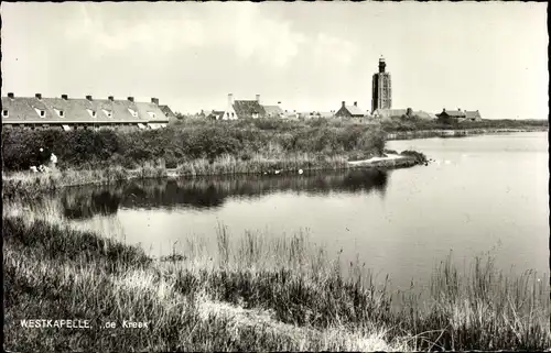 Ak Westkapelle Walcheren Zeeland, de Kreek