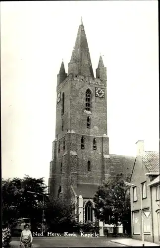 Ak Kapelle Zeeland Niederlande, Ned. Herv. Kerk