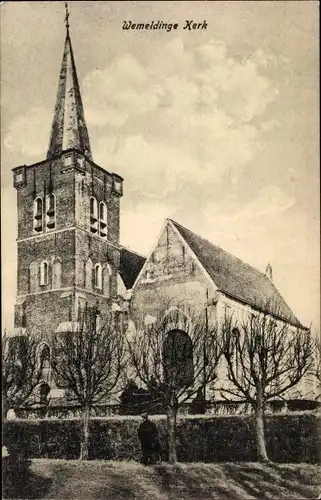 Ak Wemeldinge Zeeland Niederlande, Kerk