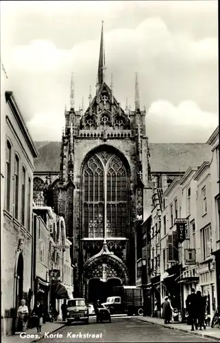 Ak Westkapelle Walcheren Zeeland, Korte Kerkstraat