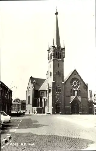 Ak Goes Zeeland Niederlande, R. K. Kerk