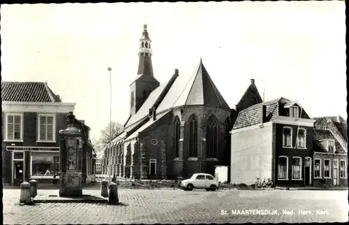 Ak Sint Maartensdijk Zeeland Niederlande, Ned. Herv. Kerk