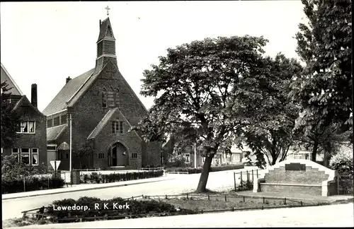 Ak Lewedorp Zeeland Niederlande, R. K. Kerk