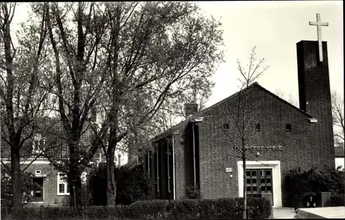 Ak Lewedorp Zeeland Niederlande, Geref. Kerk