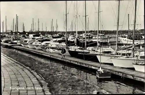 Ak Kortgene Noord Beveland Zeeland Niederlande, Jachthaven