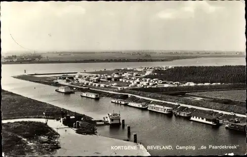 Ak Kortgene Noord Beveland Zeeland Niederlande, Camping de Paardekreek