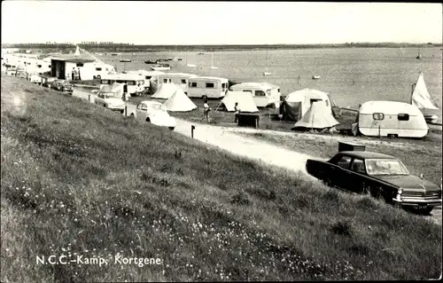 Ak Kortgene Noord Beveland Zeeland Niederlande, N. C. C. Camping