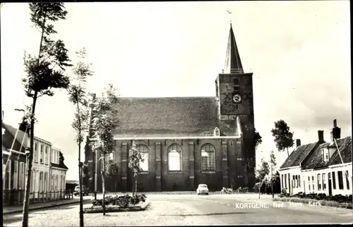 Ak Kortgene Noord Beveland Zeeland Niederlande, Ned. Herv. Kerk