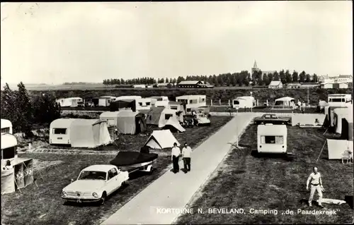 Ak Kortgene Noord Beveland Zeeland Niederlande, Camping de Paardekreek