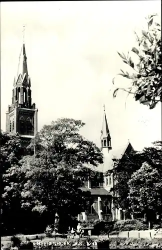 Ak 's Heerenhoek Borssele Borsele Zeeland Niederlande, R. K. Kerk