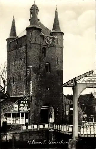 Ak Zierikzee Zeeland, Hollandsch Stedenschoon, Zuiderhavenpoort