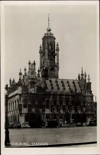 Ak Middelburg Zeeland Niederlande, Stadhuis