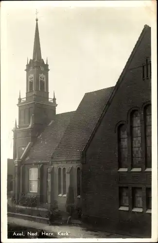 Ak Axel Zeeland Niederlande, Ned. Herv. Kerk