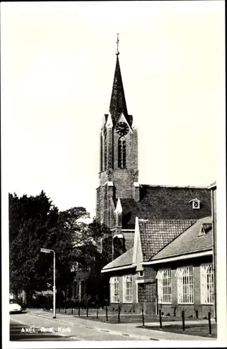 Ak Axel Zeeland Niederlande, Kerk