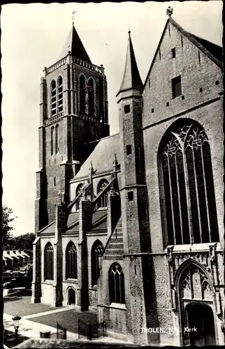 Ak Tholen Zeeland Niederlande, N. H. Kerk