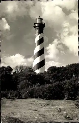 Ak Burgh Haamstede Schouwen Duiveland Zeeland Niederlande, Vuurtoren, Leuchtturm