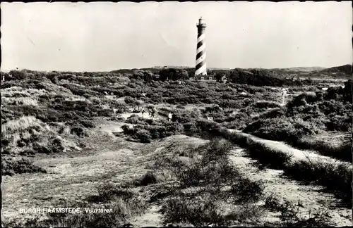 Ak Burgh Haamstede Zeeland Niederlande, Vuurtoren