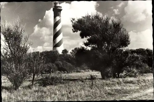 Ak Haamstede Zeeland Niederlande, Vuurtoren