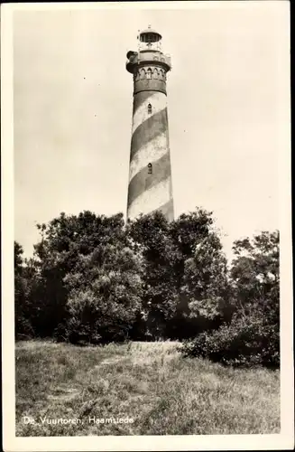 Ak Haamstede Zeeland Niederlande, De Vuurtoren