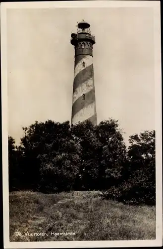 Ak Haamstede Zeeland Niederlande, De Vuurtoren