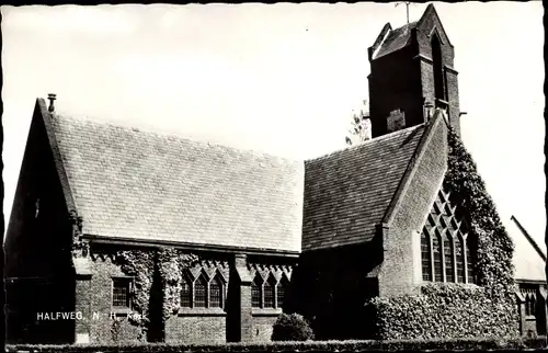 Ak Halfweg Haarlemmermeer Nordholland, N. H. Kerk