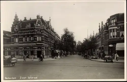 Ak Rotterdam Zuid. Südholland Niederlande, Zwart Janstraat