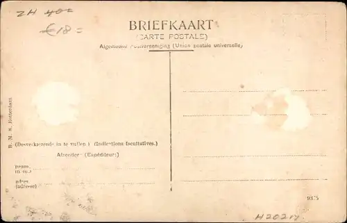 Ak Rotterdam Südholland Niederlande, Volksmenigte. Kolkkade 14. Mei 1909