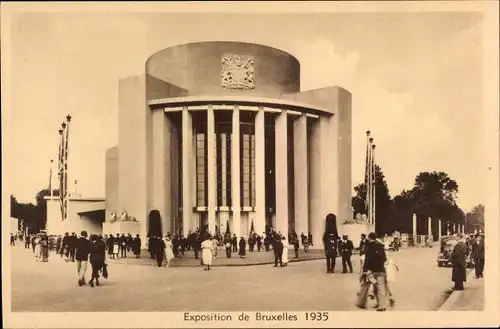 Ak Bruxelles Brüssel, Exposition 1935, Grande Bretagne