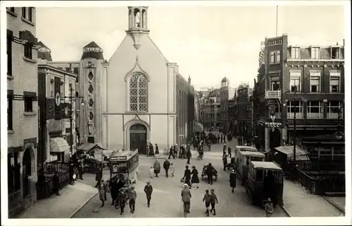 Ak Dordrecht Südholland Niederlande, Straßenpartie