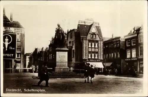 Ak Dordrecht Südholland Niederlande, Scheffersplein