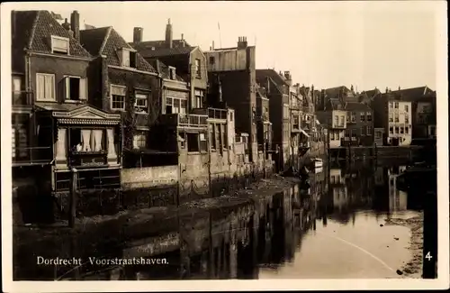 Ak Dordrecht Südholland Niederlande, Voorstraatshaven