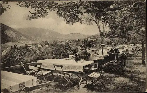 Ak Neckargemünd am Neckar, Blick vom Kümmelbacher Hof