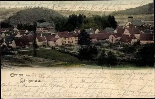 Ak Birkenau im Odenwald Hessen, Teilansicht