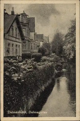 Ak Delmenhorst in Oldenburg, Delmegarten