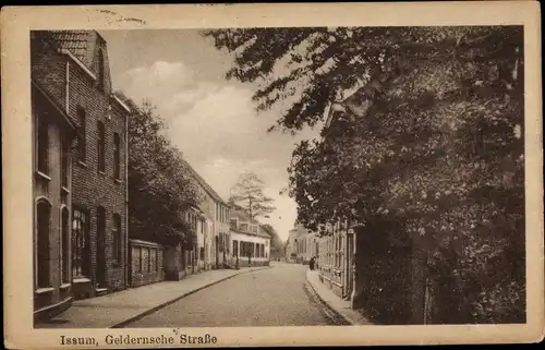 Ak Issum am Niederrhein, Geldernsche Straße