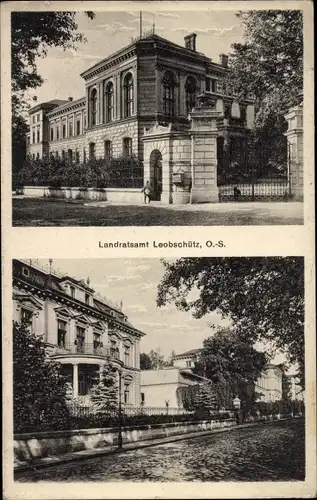 Ak Głubczyce Leobschütz Schlesien, Landratsamt