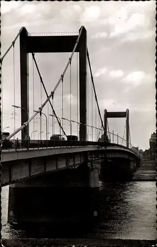 Ak Homberg am Rhein Duisburg, Rheinbrücke