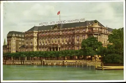 Ak Hamburg Mitte Altstadt, Hotel Atlantic