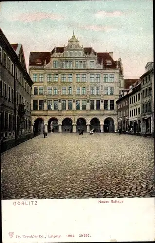 Ak Görlitz in der Lausitz, Neues Rathaus
