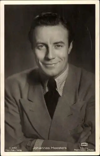 Ak Schauspieler Johannes Heesters, Portrait, Bavaria Film A 3570/1