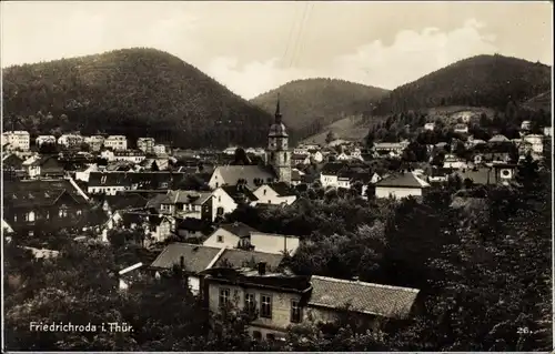 Ak Friedrichroda im Thüringer Wald, Ortsansicht