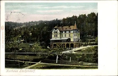 Ak Lückendorf Oybin Oberlausitz, Kurhaus