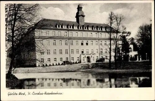 Ak Görlitz in der Lausitz, St. Carolus Krankenhaus
