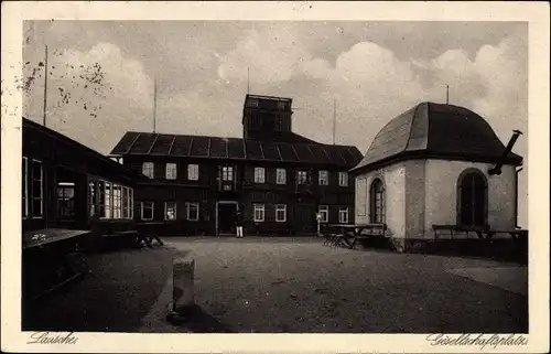 Ak Waltersdorf Großschönau Oberlausitz, Lausche, Gesellschaftsplatz