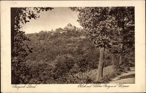 Ak Burg an der Wupper Solingen, Schloss Burg